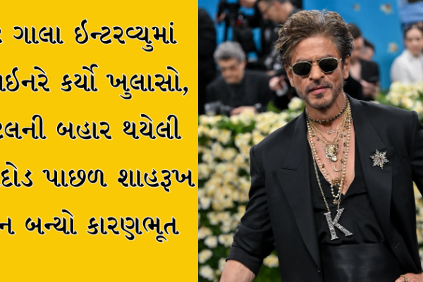 મેટ ગાલા ઇન્ટરવ્યુમાં ડિઝાઇનરે કર્યો ખુલાસો, હોટલની બહાર થયેલી ભાગદોડ પાછળ શાહરૂખ ખાન બન્યો કારણભૂત